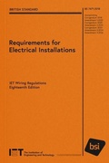 Cover: Requirements for Electrical Installations, IET Wiring Regulations, Eighteenth Edition, BS 7671:2018+A4:2026 - Institution of Engineering and Technology