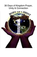 Cover: 30 Days of Kingdom Prayer, Unity & Connection - John M. Jones Sr.