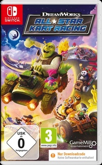 Enlarge image Cover: Dreamworks All-Star KartRacing (Code in Box - Nintendo Switch) - GameMill