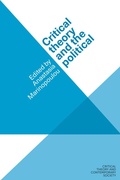 Cover: Critical theory and the political - University Press of Mississippi