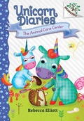 Cover: The Animal Care Center: A Branches Book (Unicorn Diaries #13) - Scholastic Inc.