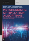 Cover: Metaheuristic Optimization Algorithms - De Gruyter