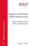 Cover: Migration and Western Biblical Interpretation - Brill