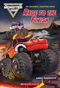 Cover: Race to the Finish (Monster Jam Chapter Book #1) - Scholastic US