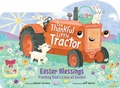 Cover: The Thankful Little Tractor Easter Blessings: Finding God's Love at Easter - Little Shepherd Books