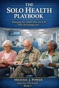 Cover: The Solo Health Playbook (Aging Alone With Strength, #5) - Michael J. Power
