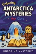 Cover: Unboring Antarctica Mysteries for Kids - Earth's Greatest Mysteries for Kids