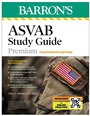 Cover: ASVAB Study Guide Premium, Fourteenth: 6 Practice Tests + Comprehensive Review + Online Practice (Barron's Test Prep) - Kaplan Publishing