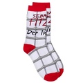 Cover: Sebastian Fitzek-Socken "Der Insasse" Gr&ouml;&szlig;e 36-41 - Droemer