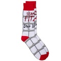 Cover: Sebastian Fitzek-Socken "Der Insasse" Gr&ouml;&szlig;e 41-46 - Droemer