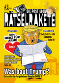 Cover: DIE POSTILLON R&Auml;TSELRAKETE, Ausgabe Nr. 3 - LSV Leipziger Spieleverlag