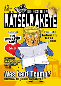 Enlarge image Cover: DIE POSTILLON RÄTSELRAKETE, Ausgabe Nr. 3 - LSV Leipziger Spieleverlag