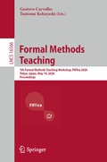 Cover: Formal Methods Teaching - Springer