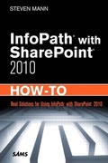 Cover: InfoPath with SharePoint 2010 How-To - Addison Wesley
