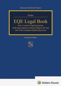 Enlarge image Cover: EQE Legal Book - Carl Heymanns Verlag