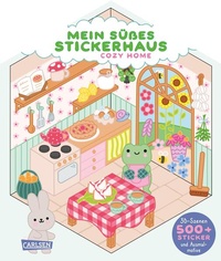 Enlarge image Cover: Mein süßes Stickerhaus: Cozy Home - Carlsen
