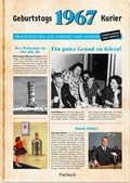 Cover: 1967 - Geburtstagskurier - Pattloch Geschenkbuch