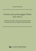 Cover: Ciceros actio prima gegen Verres (Cic.Ver.1) - Cuvillier Verlag