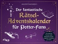 Cover: Der fantastische R&auml;tsel-Adventskalender f&uuml;r Potter-Fans - Riva