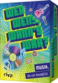 Cover: Wer wei&szlig;, wann's war?: Musik, die uns bewegt(e) - Riva