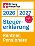 Cover: Steuererkl&auml;rung 2026/2027 - Rentner, Pension&auml;re - Stiftung Warentest