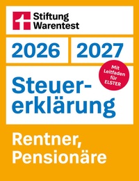 Enlarge image Cover: Steuererklärung 2026/2027 - Rentner, Pensionäre - Stiftung Warentest
