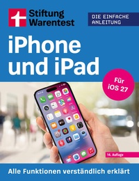 Enlarge image Cover: iPhone und iPad - Stiftung Warentest