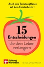 Cover: 15 Entscheidungen, die dein Leben verlängern - Stiftung Warentest