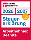 Cover: Steuererkl&auml;rung 2026/2027 - Arbeitnehmer, Beamte - Stiftung Warentest
