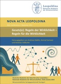 Cover: Gesetz(e): Regeln der Wirklichkeit - Regeln f&uuml;r die Wirklichkeit - Wissenschaftliche Verlagsgesellschaft
