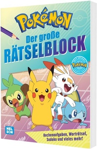 Enlarge image Cover: Pokémon Activity-Buch: Der große Rätselblock - Nelson