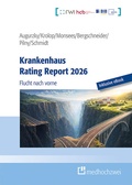 Cover: Krankenhaus Rating Report 2026 - medhochzwei Verlag