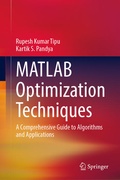 Cover: MATLAB Optimization Techniques - Springer