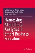Cover: Harnessing AI and Data Analytics in Smart Business Education - Springer