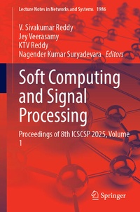 Enlarge image Cover: Soft Computing and Signal Processing - Springer