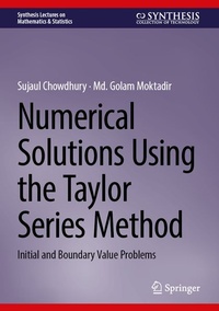 Enlarge image Cover: Numerical Solutions Using the Taylor Series Method - Springer