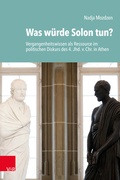 Cover: Was w&uuml;rde Solon tun? - Vandenhoeck & Ruprecht