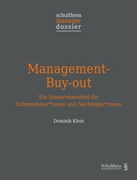 Enlarge image Cover: Management-Buy-out - Schulthess Juristische Medien