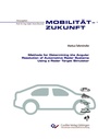 Cover: Methods for Determining the Angular Resolution of Automotive Radar Systems Using a Radar Target Simulator - Cuvillier Verlag