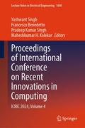 Cover: Proceedings of International Conference on Recent Innovations in Computing - Springer