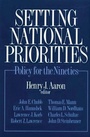 Cover: Setting National Priorities - Bloomsbury eBooks US