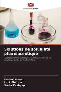 Enlarge image Cover: Solutions de solubilité pharmaceutique - Editions Notre Savoir