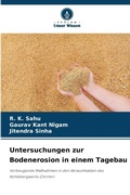 Cover: Untersuchungen zur Bodenerosion in einem Tagebau - Verlag Unser Wissen