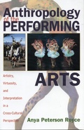 Cover: Anthropology of the Performing Arts - Bloomsbury eBooks US