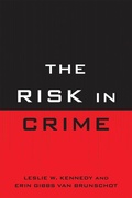 Cover: The Risk in Crime - Bloomsbury eBooks US