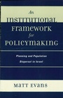 Cover: An Institutional Framework for Policymaking - Bloomsbury eBooks US