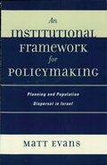 Cover: An Institutional Framework for Policymaking - Bloomsbury eBooks US