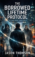 Cover: The Borrowed Lifetime Protocol: A Time-Debt Thriller - Jason Thomson