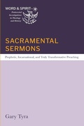 Cover: Sacramental Sermons - Cascade Books
