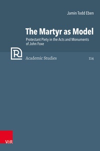 Enlarge image Cover: The Martyr as Model - Vandenhoeck & Ruprecht